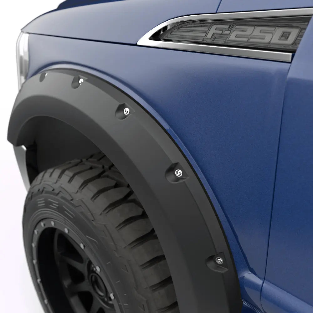 EGR 2011-2016 Ford F250 F350 Super Duty Traditional Bolt-on Look Fender Flares Set Of 4 793814