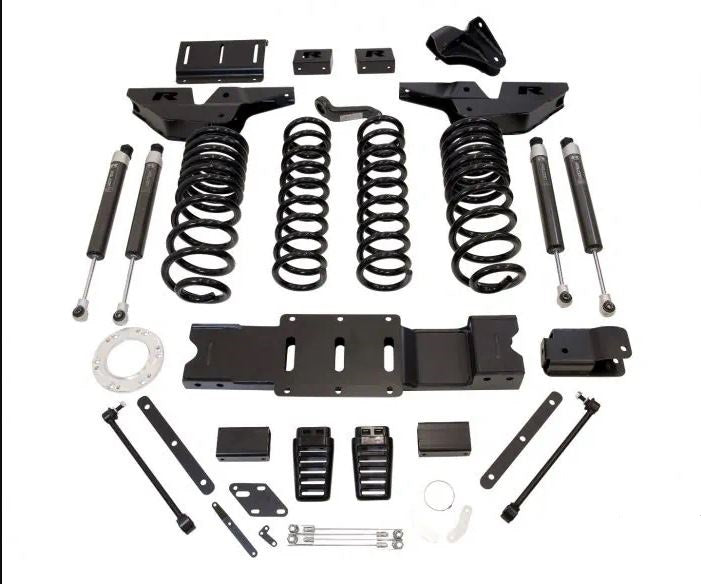 Readylift 2019-2024 Dodge Ram 2500 With Falcon Shocks And Ring And Crossmember Standard Output Diesel Motor 6'' Lift Kit 49-19610