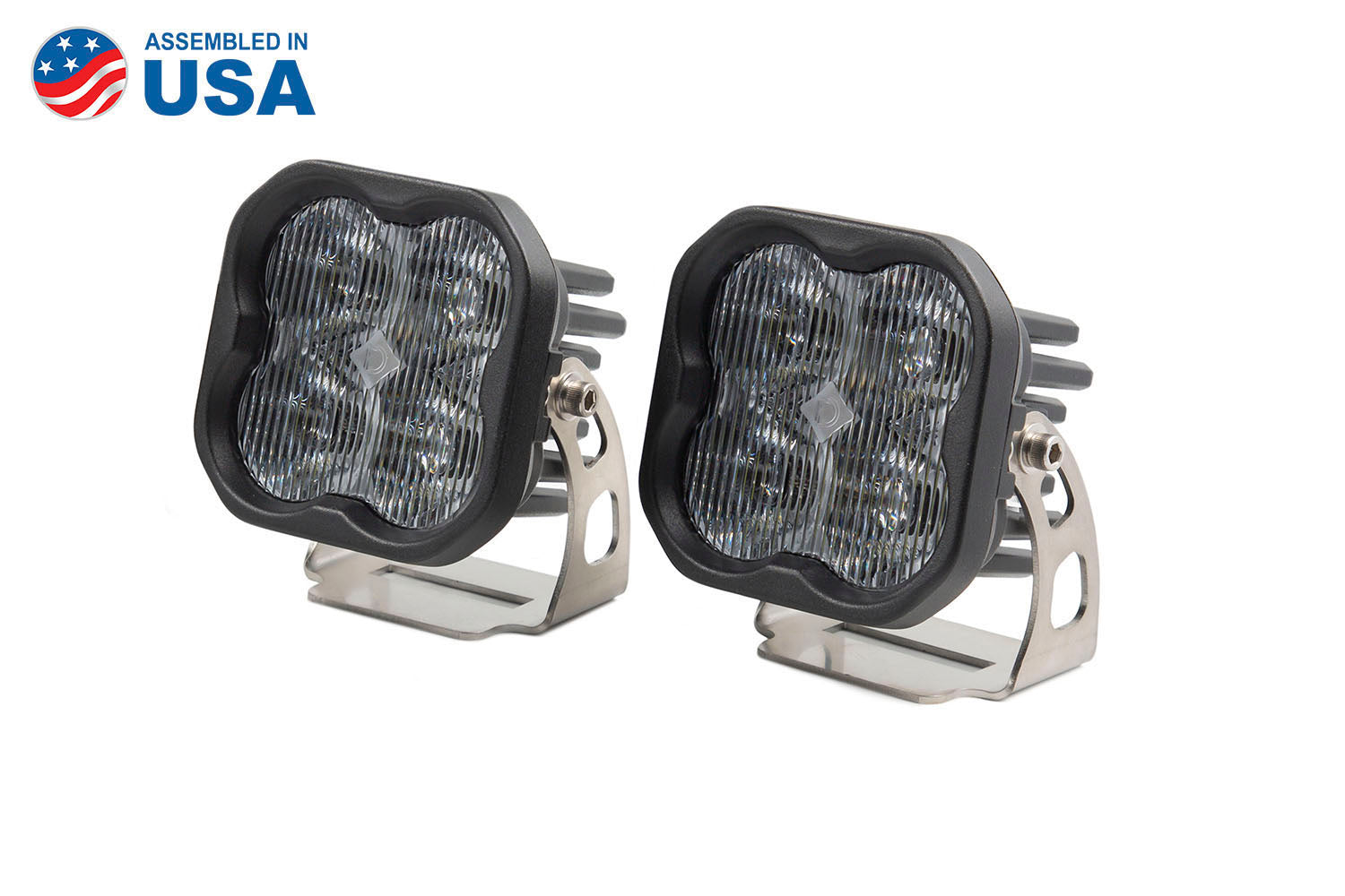 Diode Dynamics Worklight SS3 Sport White SAE Fog Standard Pair DD6122P