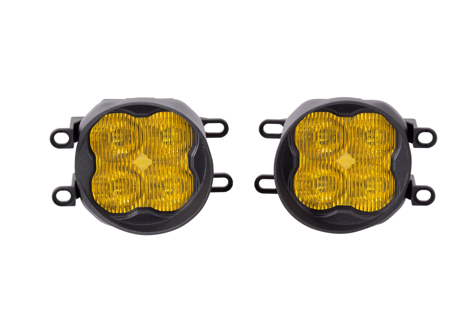 Diode Dynamics 2006-2012 Toyota RAV4 SS3 Max Type B Kit ABL Yellow SAE LED Fog Light Kit DD7002