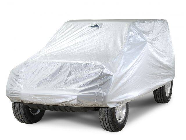 Rampage 2007-2014 Jeep JK Wrangler Silver Multiguard Car Cover 2203