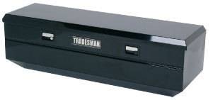 Lund Tradesman 48 Flush Mount Truck Tool Box Mid Size Single  Black Steel Specialty Boxes TSTWB47BK