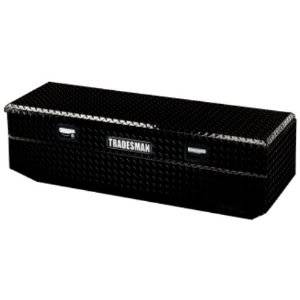 Lund Tradesman 56" Flush Mount Truck Tool Box Mid Size
Single Lid Aluminum Black Specialty Box TAWB56BK