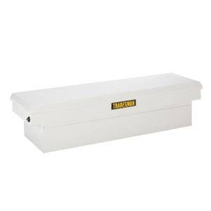 Lund Tradesman 60 Cross Bed Truck Tool Box Mid Size Single Lid Steel Push Button White (16 Gauge Steel)Steel
 Pro Cross Box TPSTF561PB