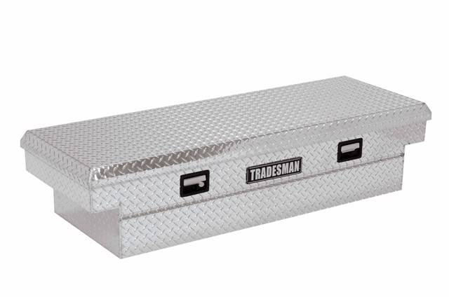 Lund Tradesman 67 Cross Bed Truck Tool Box Mid Size Single Lid Aluminum TALF567