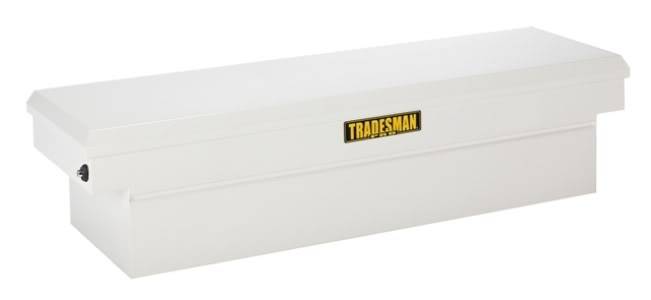 Lund Tradesman 70 Cross Bed Truck Tool Box  Full Size Single Lid Steel Push Button White (16 Gauge Steel)
Steel Pro Cross Box TPSTF2870PB