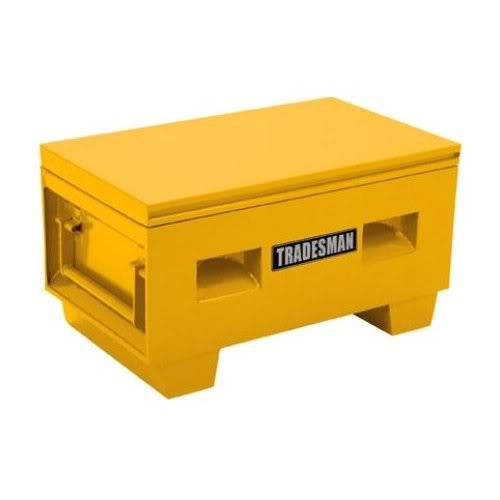 Lund Tradesman Heavy-Duty Small 36" Job Site Box Steel Yellow
Steel Jobsite Box and Chest TST3219YW