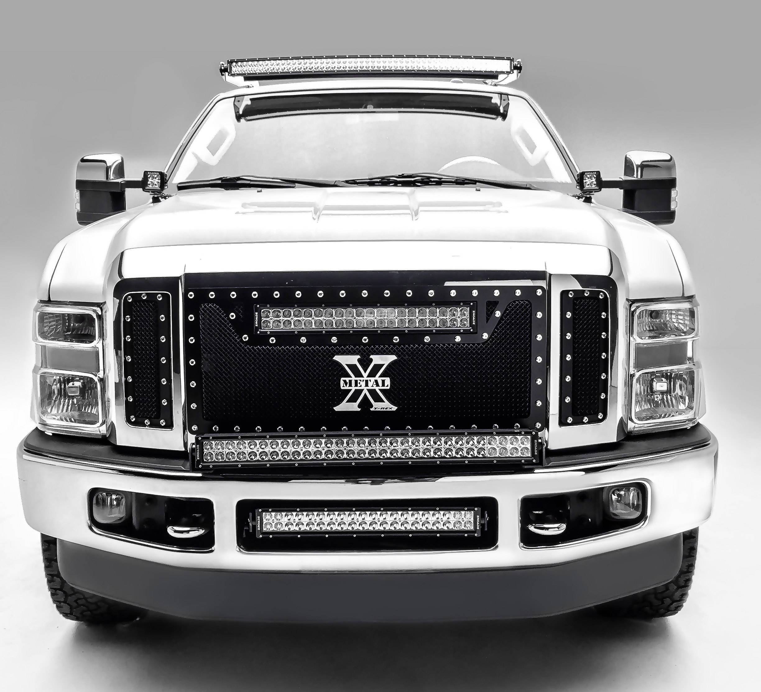 ZROADZ 2011-2016 Ford F-250 F-350 F-450 F-550 Mount 3 Inch Similar Style LED Pod Lights Black Z365461