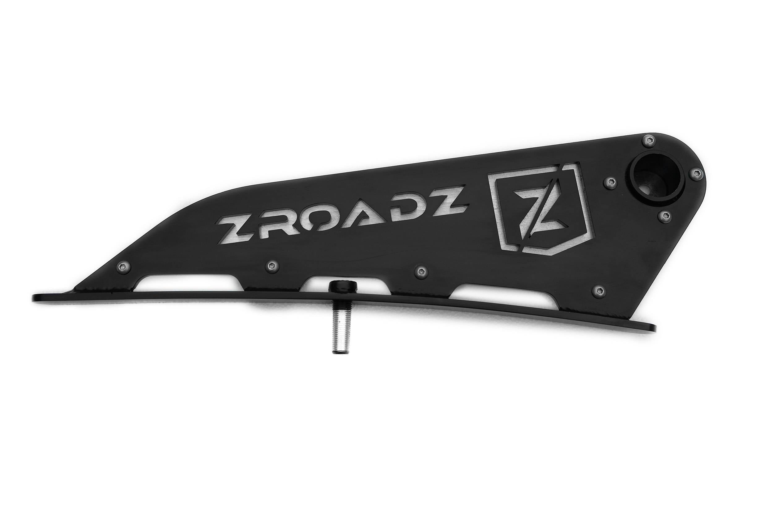 ZROADZ 2019-2023 Chevrolet Silverado 1500 2019-2021 GMC Sierra 1500 Bolt-on Cutting to mount 50 Inch similar style Curved LED Light Bar Black Z332281