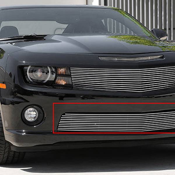 T-Rex 2010-2013 Chevrolet Camaro SS Bumper Billet Grille Overlay Polished 25028