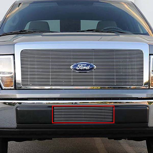 T-Rex 2009-2014 Ford F150 Bumper Billet Grille Insert Polished 25569