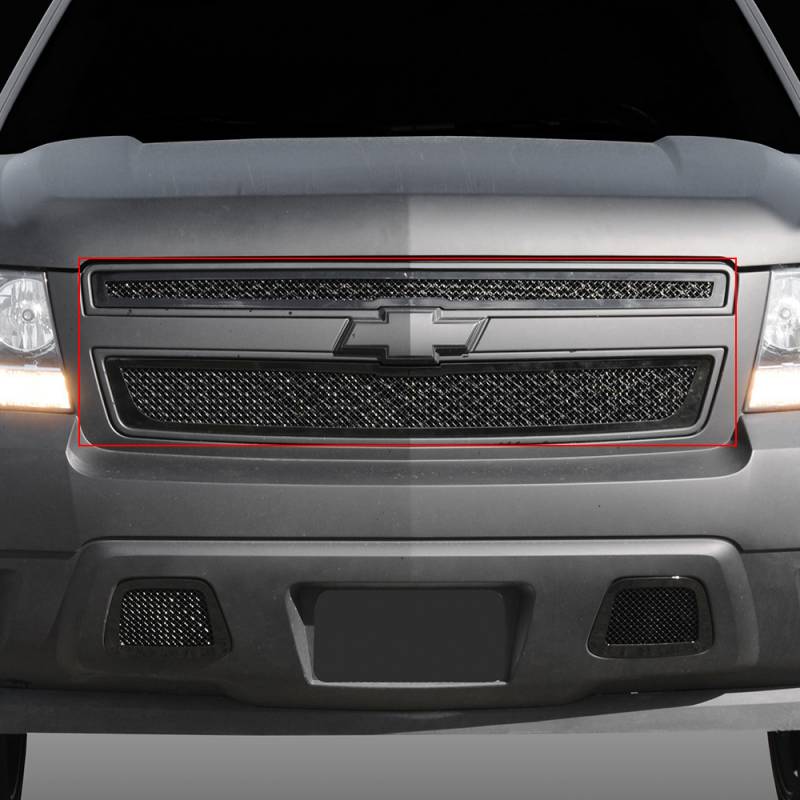 T-Rex 2007-2014 Chevrolet Tahoe Suburban Avalanche Upper Class Mesh Grille Overlay Black 51051