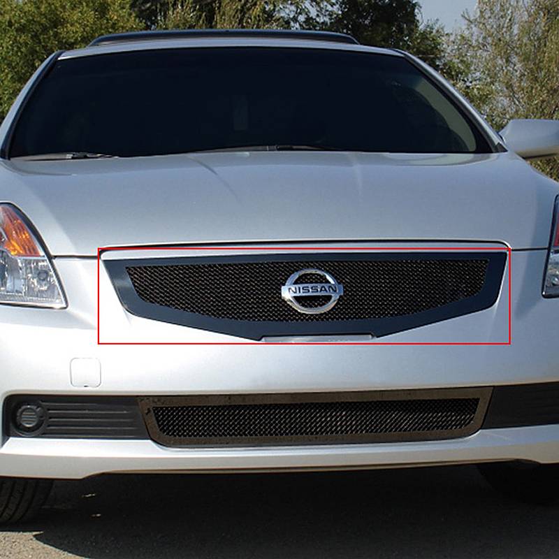 T-Rex 2008-2009 Nissan Altima Coupe Upper Class Mesh Grille Replacement Black 51769