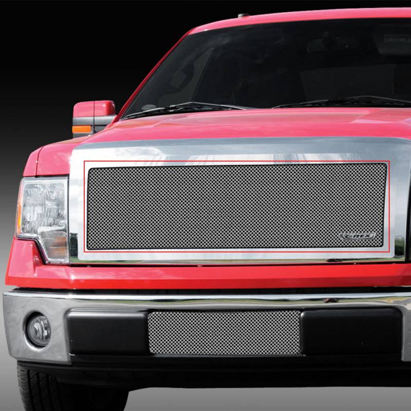 T-Rex 2009-2012 Ford F150 Upper Class Stainless Mesh Grille Polished 1 Pc 54568