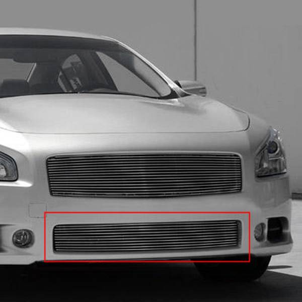 T-Rex 2009-2014 Nissan Maxima Bumper Billet Grille Insert Polished 25758