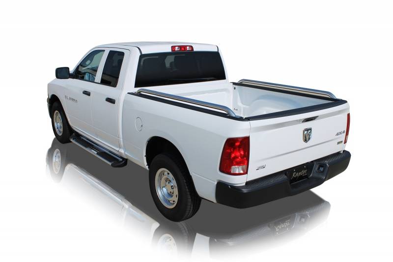 Raptor Series 2014-2018 Chevrolet Silverado GMC Sierra  6.5ft Bed  Stainless Steel 1.9" Truck Bed Rail 0201-0294