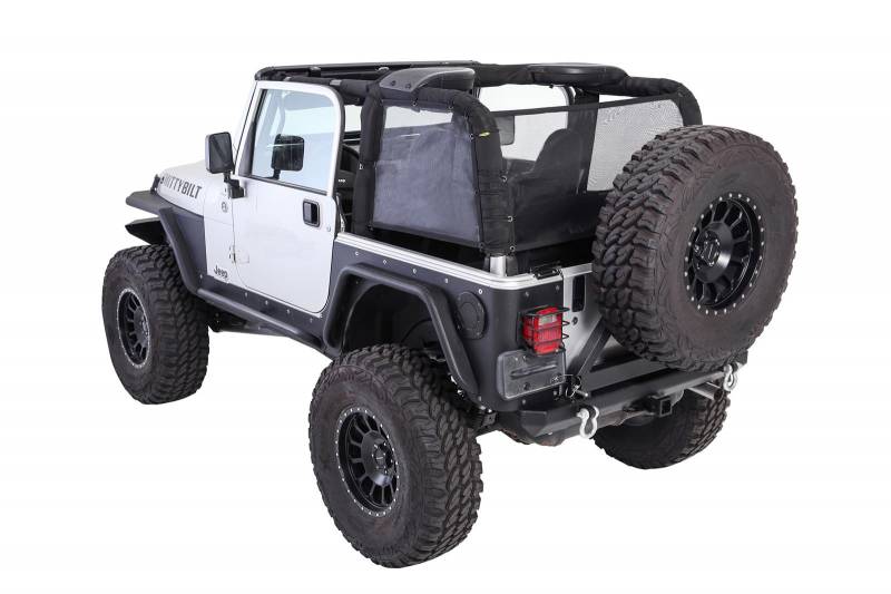 Smittybilt 2007-2018 Jeep Wrangler JK 2 Door Cloak Extended Mesh Top ...