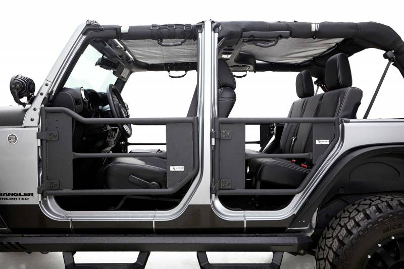 Rampage 2007-2017 Jeep Wrangler JK Unlimited 4 Door Front & Rear Trail Doors 7684