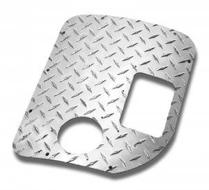 Warrior 1976-1986 Jeep Cj7 Wrangler Shifter Cover Dana300 T176 T177 Trans Brushed Aluminum 60443