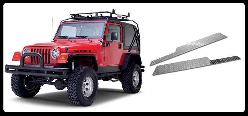 Warrior 2004-2006 Jeep Unlimited Side Plates 919