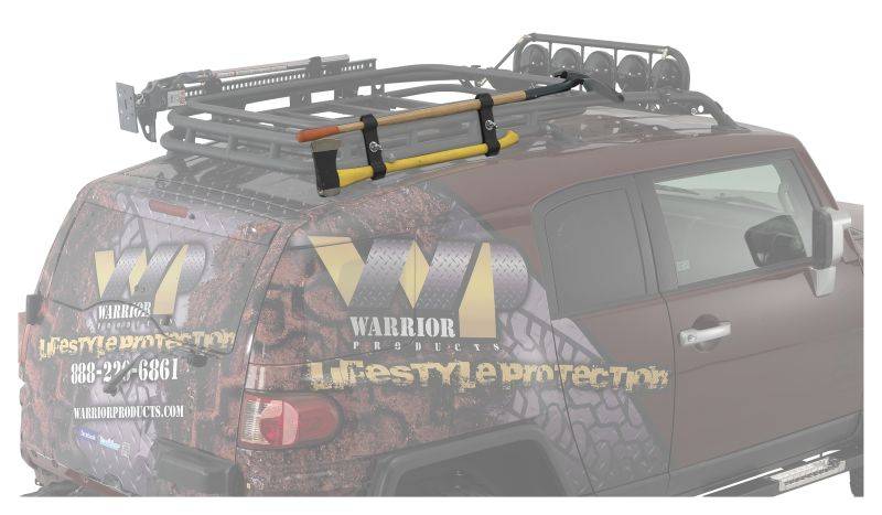 Warrior 2007-2014 Toyota Cruiser Fj Shovel and Axe Mount For Oem Rack 3841