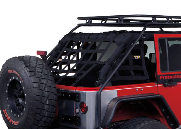 Warrior 2007-2017 jeep Jk 4 Dr Rr Cage Netting 40500