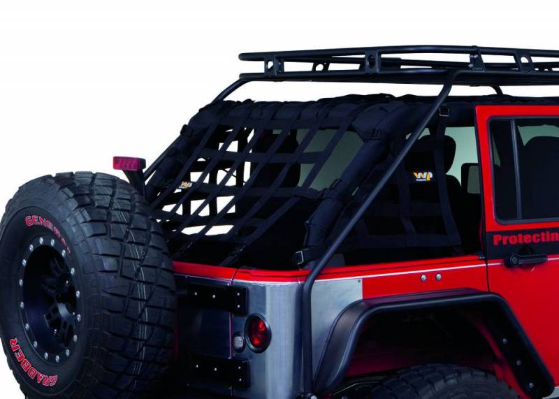 Warrior 2007-2017 Jeep Jk Wrangler 4 Dr Rear Side Netting 40600