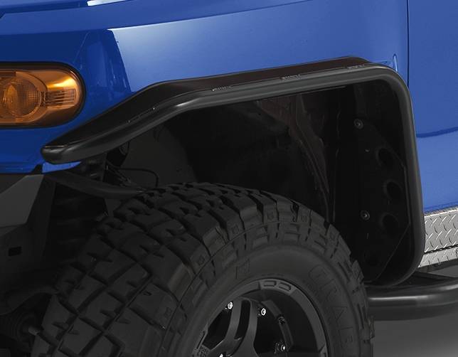 Warrior 2007-2014 Toyota Fj Cruiser Tube Flares Frt Raw Steel Supercedes S3711-Raw Pair S3001-Raw