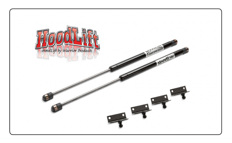 Warrior 1999-2004 Ford Mustang Hoodlift Kit Hl 21350