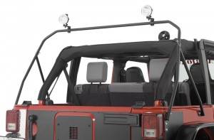 Warrior 2007-2017 Jeep Jk Wrangler 2Dr 4Dr Rear Safari Light Bar 2 Light Tabs 870