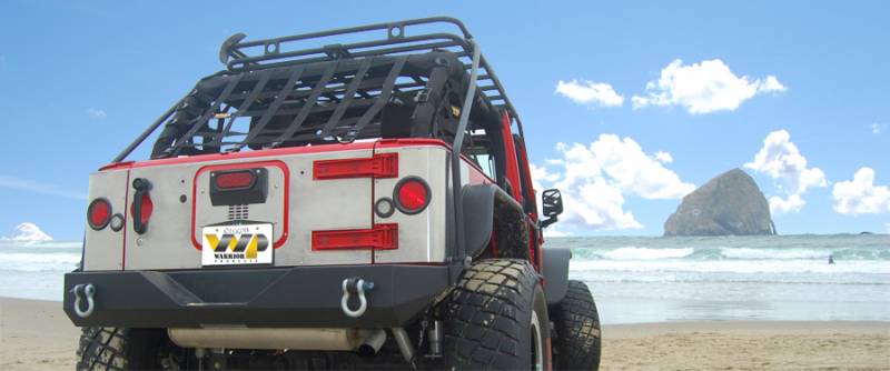 Warrior Jeep Jk 2Dr Hd Alum Side plate Rubicon Below Door Line 5535