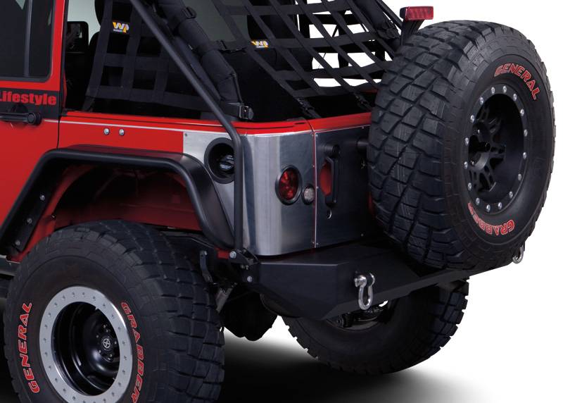 Warrior Jeep Jk 2Dr Hd Alum Side plate Rubicon Below Door Line 5535