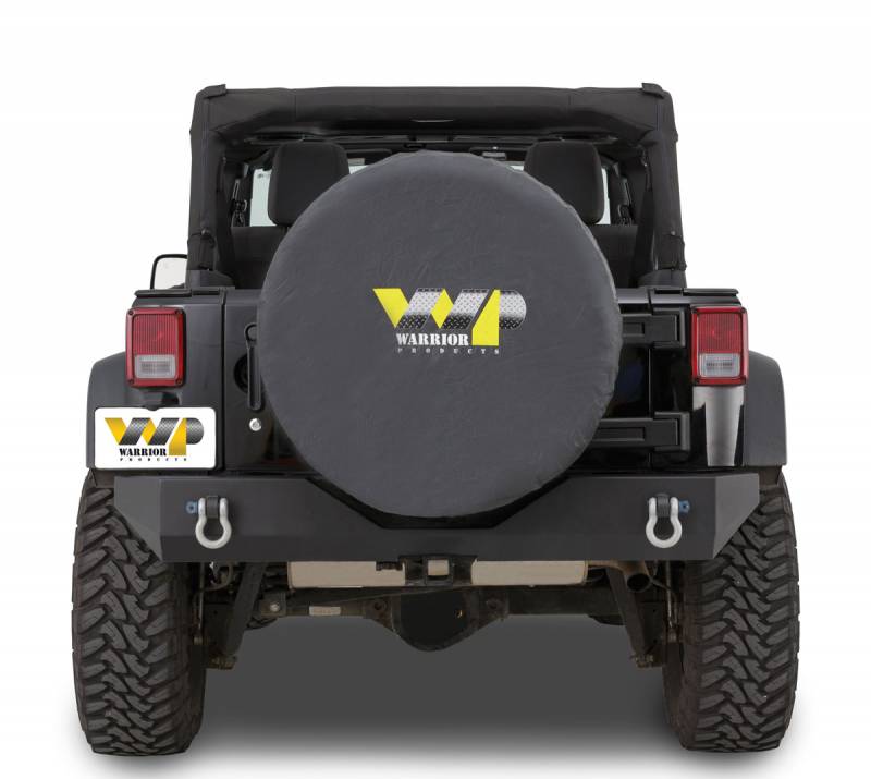 Warrior Tire Cover Wp Logo 28" Black 90816