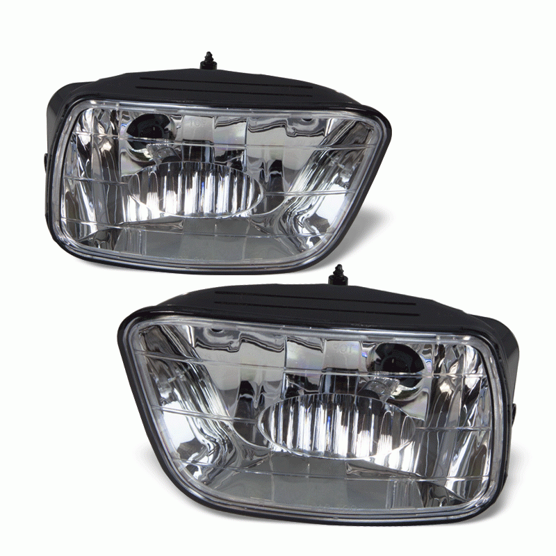 Winjet 2002-2009 Chevrolet Traiblazer Clear Replacement Fog Light WJ30-0211-09