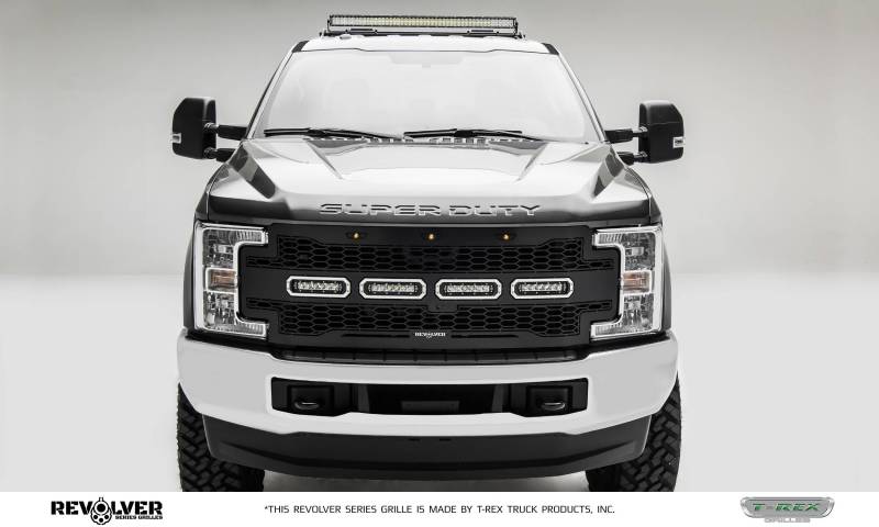 T-rex 2017-2019 Ford F-250 F-350 F-450 F-550 Super Duty Revolver Series w/ Forward Facing Camera Main Replacement Grille 6515631