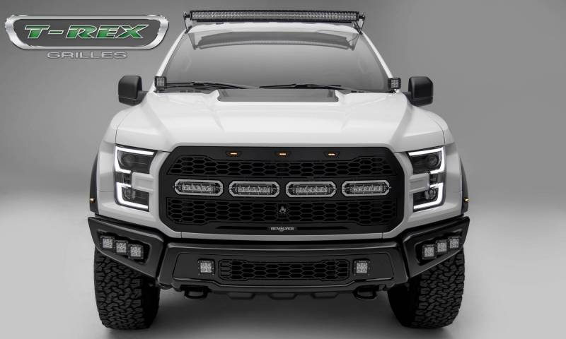 T-rex 2017-2020 Ford F-150 Raptor Revolver Series W/ Forward Facing Camera Main Replacement Grille 6515671