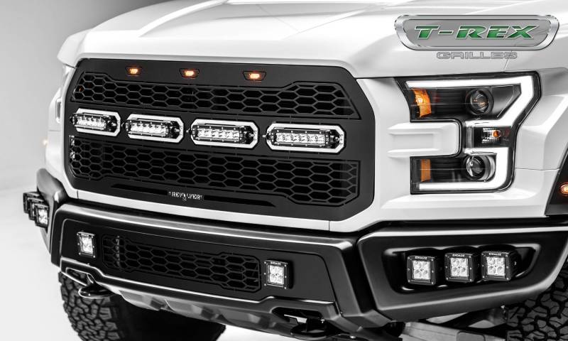 T-rex 2017-2020 Ford Raptor Revolver Series w/o Forward Facing Camera Main Replacement Grille 6515661