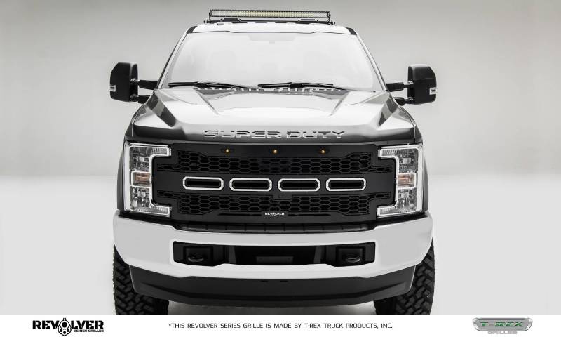 T-rex 2017-2019 Ford F-250 F-350 F-450 F-550 Super Duty Revolver Series W/ Forward Facing Camera Main Replacement Grille 6515651