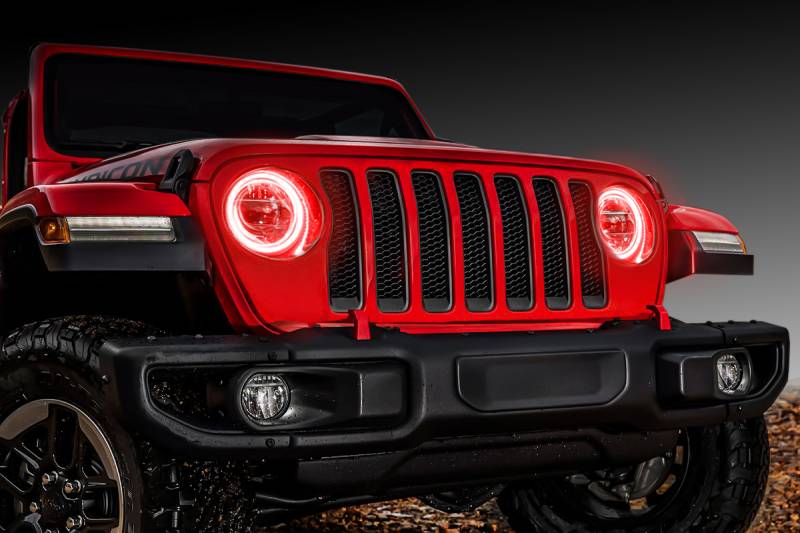 Oracle Lighting 2018-2021 Jeep Wrangler JL LED Waterproof Halo Kit 1214-003