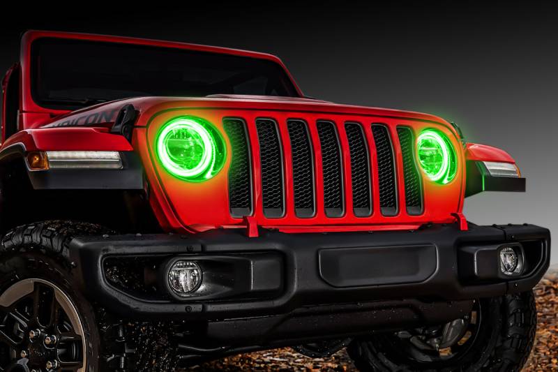 Oracle Lighting 2018-2021 Jeep Wrangler JL LED Waterproof Halo Kit 1214-004