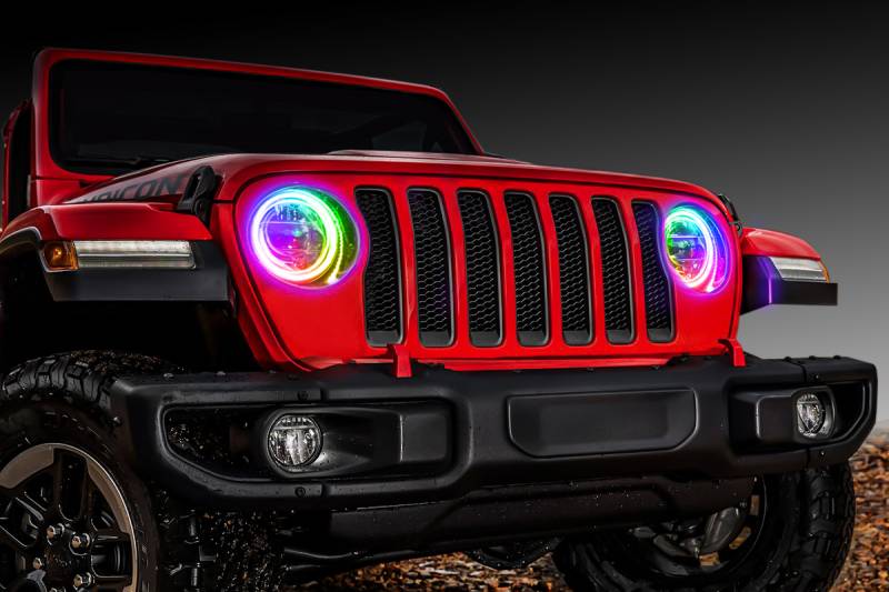 Oracle Lighting 2018-2021 Jeep Wrangler JL LED Waterproof Halo Kit 1214-330