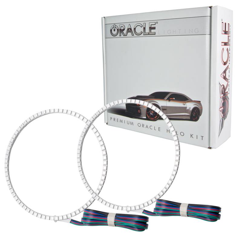 Oracle Lighting 2010-2012 Ford Mustang LED Fog Halo Kit GT Grill Fogs 1225-333