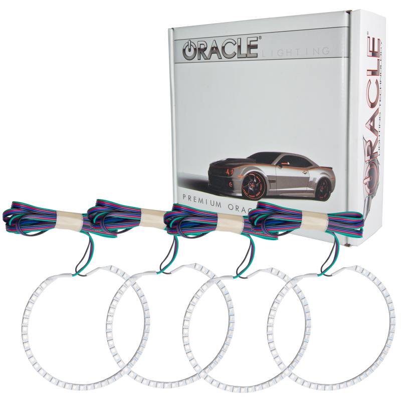 Oracle Lighting 2008-2014 Dodge Challenger ColorSHIFT Halo Kit (ProjectorHL) 2238-330