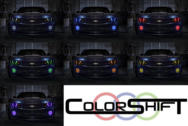 Oracle Lighting 2010-2013 Chevrolet Camaro RS ColorSHIFT Halo Kit 2641-330