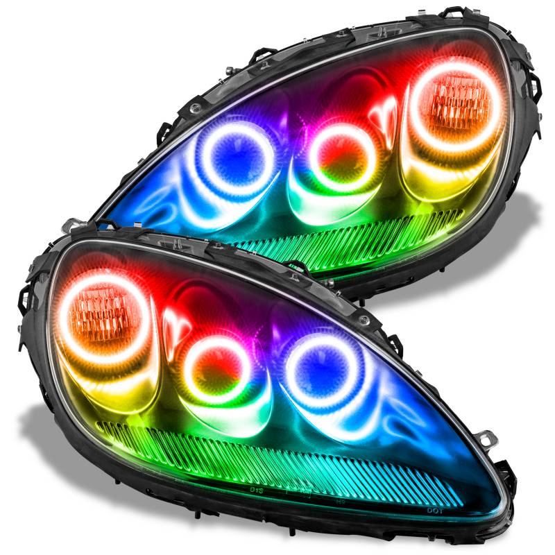 Oracle Lighting 2005-2013 Chevrolet Corvette C6 ColorSHIFT Halo Kit Triple 2683T-330