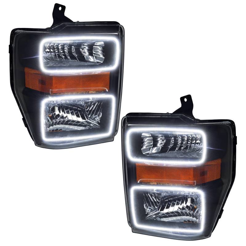 Oracle Lighting 2008-2010 Ford F250 350 LED Headlights Black 7190-001