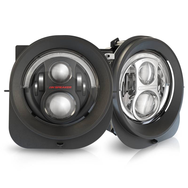 J.W Speakers 8700 EVOLUTION 2R DOT BLACK LED Head Light 553623