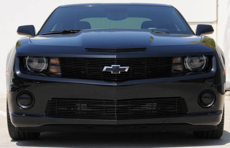 T-Rex 2010-2013 Chevrolet Camaro SS Bumper Billet Grille Overlay Black 25028B