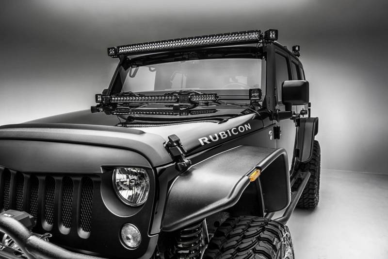 ZROADZ 2007-2018 Jeep Wrangler JK JKU 50 or 52 inch Style Staight LED Light Bar Z374811