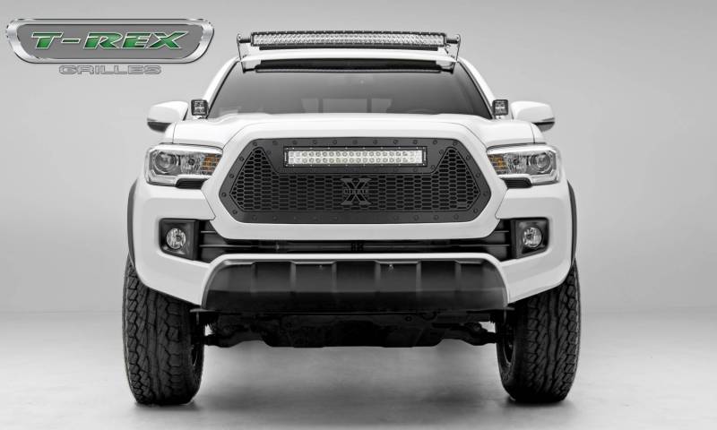 T-Rex 2016-2017 Toyota Tacoma Stealth Laser Grille Insert 20" LED 1 Pc Black 7319411-BR